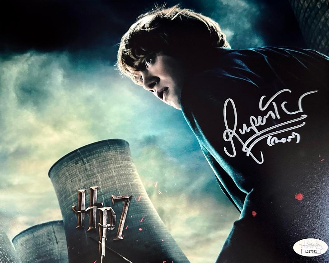 Rupert Grint 8x10 Photo (Harry Potter) - PSA COA